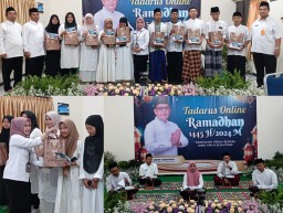 Cabang Dinas Pendidikan Wilayah Ponorogo Ikuti Tadarus Online Ramadhan 1445 H