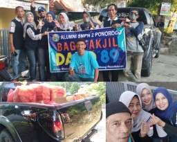 Semarak Bulan Ramadhan Alumni DAPO 89 Bagi Takjil