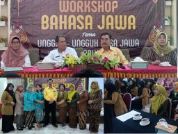 Peduli Bahasa Jawa di Pergaulan Gugus 1 Kecamatan Ponorogo Gelar Workshop