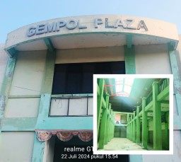 Digerojok Anggaran Ratusan Juta. Plaza Gempol Bak "Kuburan"