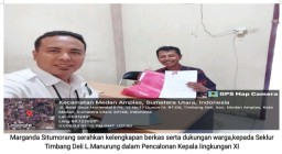 Marganda Situmorang Jadi Calon Kepala Lingkungan XI Kelurahan Timbang