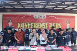 12 Orang Diamankan Satreskrim Polres Tuban, Diduga Memeras Pengusaha Tambang