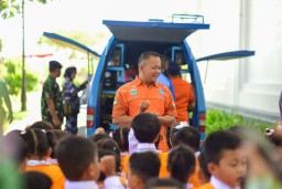 Tim Safari Mobil Pintar Rumpin Puspenerbal Diterima Presiden Rl ke-6 di Museum SBY ANI Pacitan