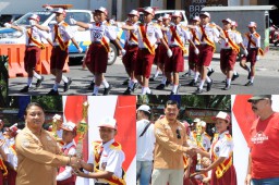 Lomba Gerak Jalan se Kabupaten SDN 1 Mangkujayan Boyong Juara