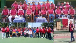 Kang Bupati Sugiri Buka Kejuaraan Tenis Lapangan Bupati Cup 2024