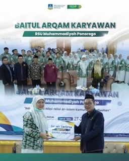 Puluhan Karyawan RSUM Ponorogo Ikuti Baitul Arqam