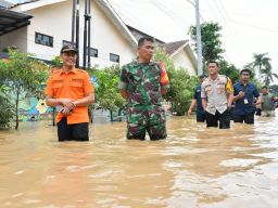 Dandim Ponorogo Turut Dampingi Pj. Gubernur Jatim Turun ke Wilayah Terdampak