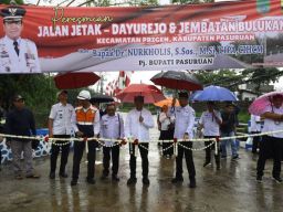 Dua Proyek Sempat Disorot Kejaksaan dan Dewan. Kini Diresmikan Pj. Bupati Pasuruan