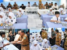 Siswa-Siswi SMPN 2 Ponorogo Nikmati Program Makan Gratis Bergizi