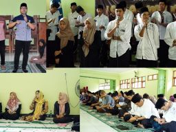 Tanamkan Akhlakul Karimah SMAN 1 Balong Gelar Isro’ Mi’raj Nabi Muhammad SAW