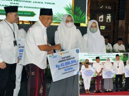 BPJS Ketenagakerjaan Kabupaten Ponorogo Berikan Santunan Jaminan Kematian Tenaga Pendidik