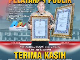 Polres Pasuruan Raih Penghargaan Pelayanan Prima di Musrenbang Polri 2025