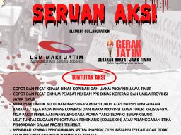 Koalisi Tiga Ormas Siap Kepung Dinas Koperasi Jatim, Soroti Dugaan Tender Bermasalah