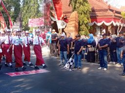 Semarak HUT RI ke-80 Kecamatan Ponorogo Gelar Lomba Gerak Jalan SD/MI