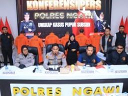Kasus Pupuk Ilegal: Polres Ngawi Tangkap 7 Tersangka dengan Barang Bukti 17,8 Ton