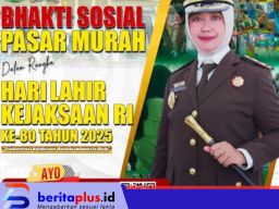 Kejari Sampang Gelar Pasar Murah Peringati HUT ke-80 Kejaksaan RI