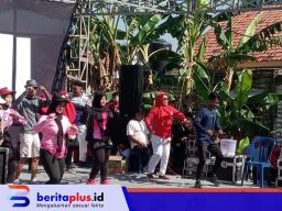 Kampung Glisgis Menyala: Antusiasme Warga Ikut JJS dan Senam Bersama