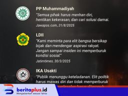 Suara Damai dari Tengah Bara: Elite Politik dan Tokoh Bangsa Minta Menahan Diri Pasca Kerusuhan