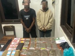 Kasat Narkoba Pimpin Penangkapan Bandar Ganja di Pantai Kelapa Satu