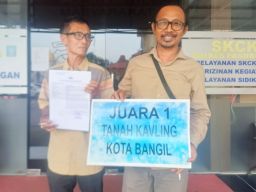 Ngaku Jadi Korban Penipuan. Warga Sukorejo Laporkan Bos Kapling Asal Masangan ke Polisi