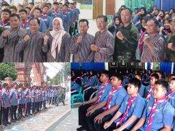 SMPN 5 Ponorogo Tempa Jiwa Kepemimpinan Siswa Lewat LDK OSIS dan MPK