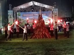 Perkemahan PTA MAN 1 Ponorogo Gelar Malam Pentas Seni dan Unggun Gembira