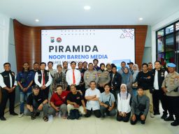 Pererat Sinergi Polri dan Media, Wakapolres Gelar PIRAMIDA