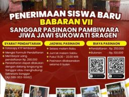 Sanggar Pasinaon Pambiwara Jiwa Jawi Sukowati Buka Pendaftaran Siswa Baru