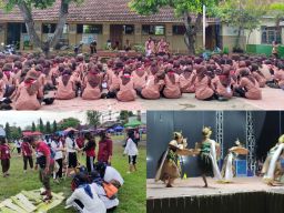 Spektakuler Malam Api Unggun Penerimaan Tamu ambalan SMKN 2 Ponorogo