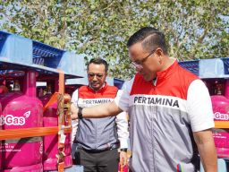 Pertamina Gerak Cepat Pasok LPG ke Daerah Bener Meriah gunakan metode Sling Load