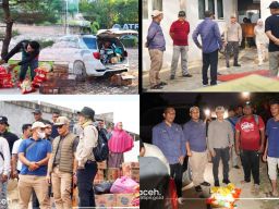 Tanggap Bencana, Kanwil BPN Aceh Salurkan Bantuan Logistik