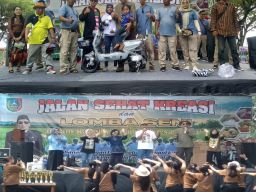 Jalan Sehat Kreasi Dan Lomba Seni Ramaikan Acara Hari Jadi Desa Banjarsari Ke-141