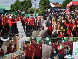 6.000 Peserta Padati Jalan Kerukunan Beragama dan Bazar HAB ke-80