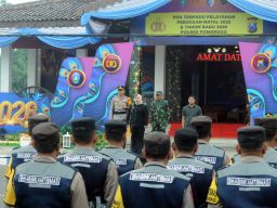 Apel Operasi Lilin Semeru, Polres Ponorogo Siap Kawal Nataru Aman dan Kondusif
