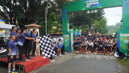 8 Ribu Peserta Ramaikan Smaga Running Fest 1 Ponorogo Dibuka Lisdyarita