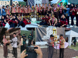 Kado Istimewa Akhir Tahun 2025 Tim Pramuka SMAN 1 Pulung Juara Umum Napak Tilas Soedirman 2025 