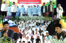 Spapo Bersholawat Puncak HUT ke-47 SMPN 4 Ponorogo Hadirkan Gus M.Salsaladin dan Gus Farhan Lil Ulil