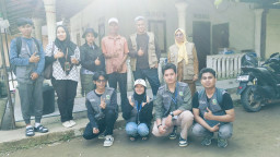 Turun Langsung ke Lapangan, Mahasiswa KKN Kebencanaan Unand Data Korban Banjir di Koto Panjang