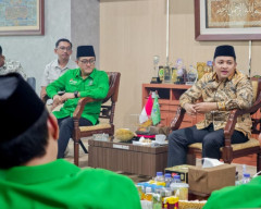 PKB Pasuruan Silaturahmi Politik ke Mas Rusdi. Berkomitmen Bangun Pasuruan