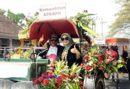 Sukseskan Grebeg Suro ATR/BPN Ikut Pawai Lintas Sejarah