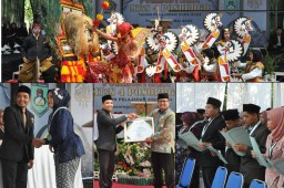 Reog Singo Kembang Sore Kelas Unggulan Warnai Purnawiyata MTs.N 4 Ponorogo