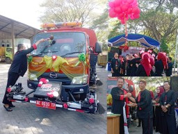 Percepat Kebersihan Pemkab Ponorogo Launching Road Sweeper