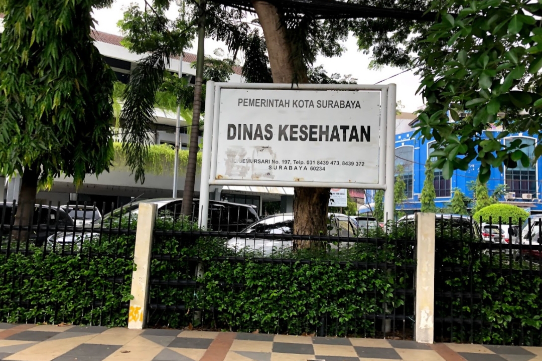 Kantor Dinkes Kota Surabaya (istimewa)