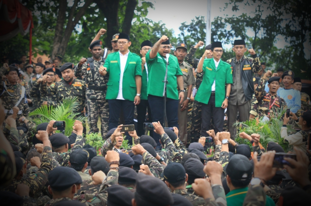 Ketua Umum Pimpinan Pusat Gerakan Pemuda Ansor Yaqut Cholil Qoumas.