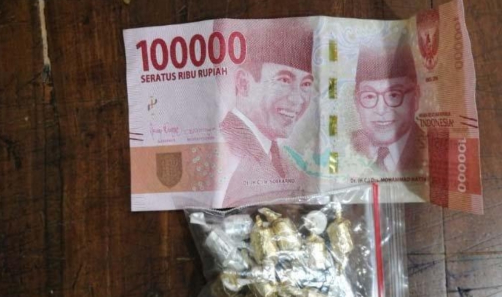 Barang bukti yang disita polsek Wilangan Nganjuk (istimewa)
