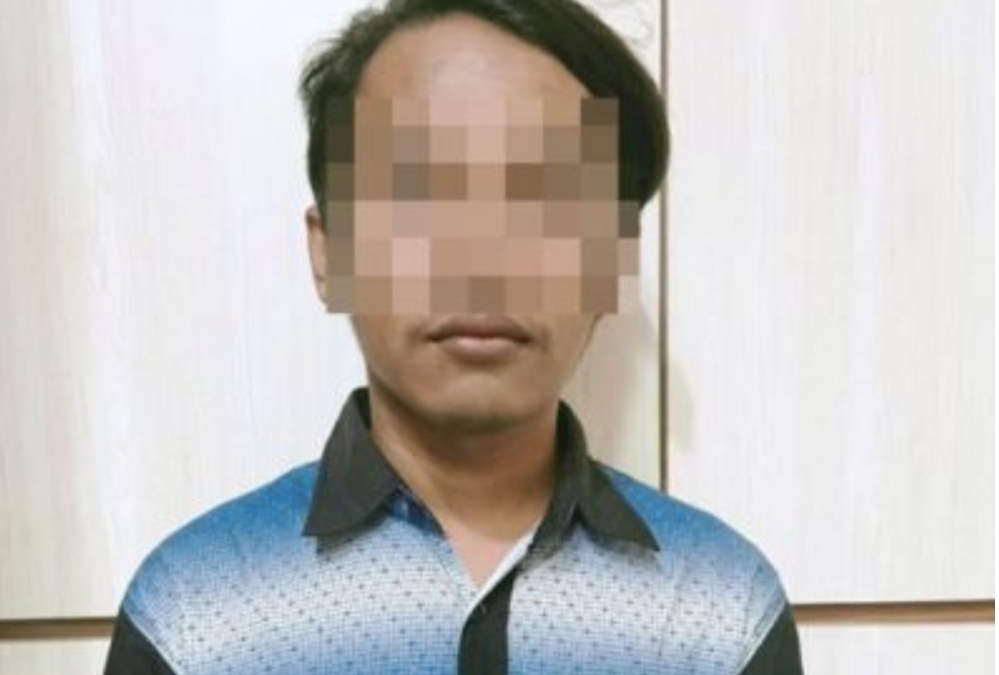 Tersangka ABD warga jalan Tembok Dukuh Surabaya (istimewa)