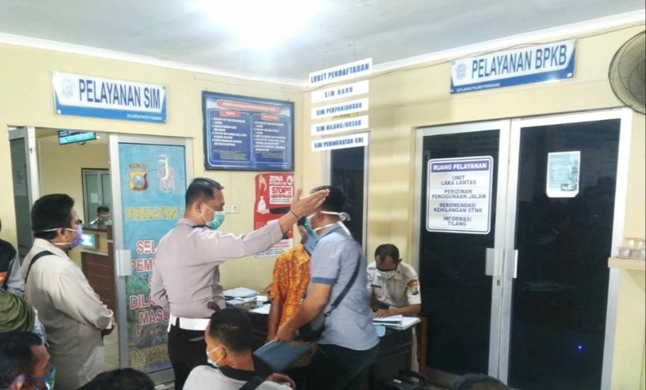 Pelayanan di Satlantas Polres Ponorogo