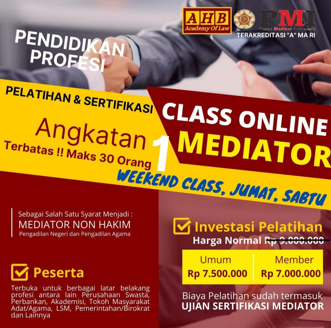Ilustrasi AHB academy of law