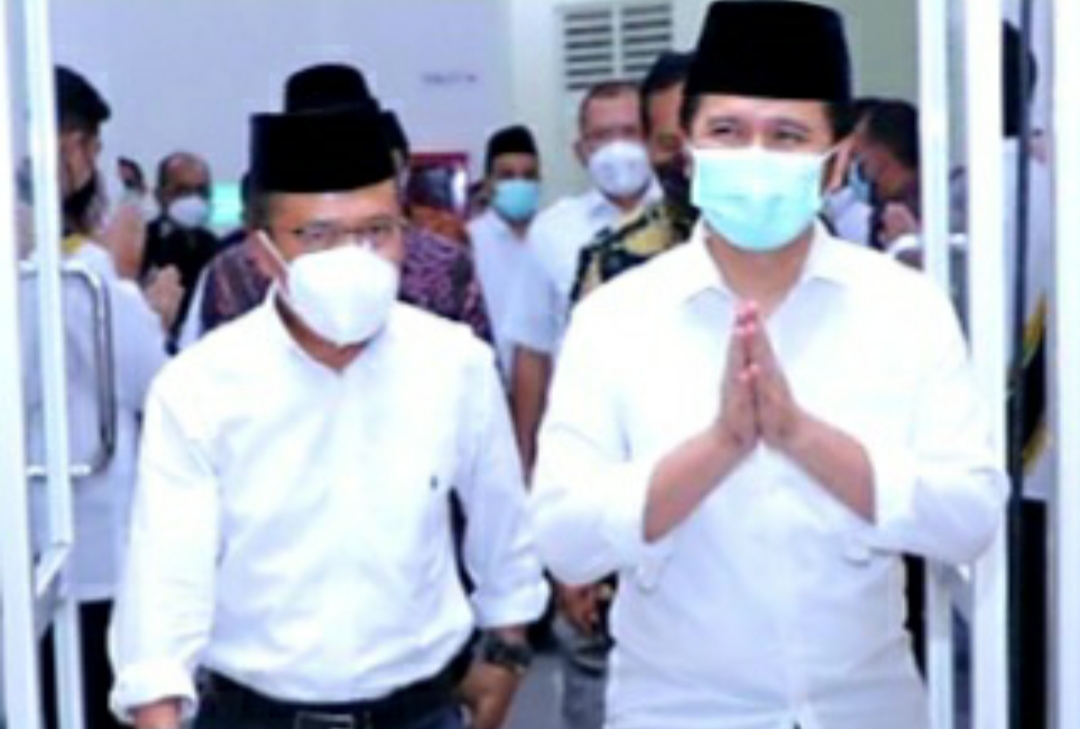 Punjul Santoso bersama Emil Dardak