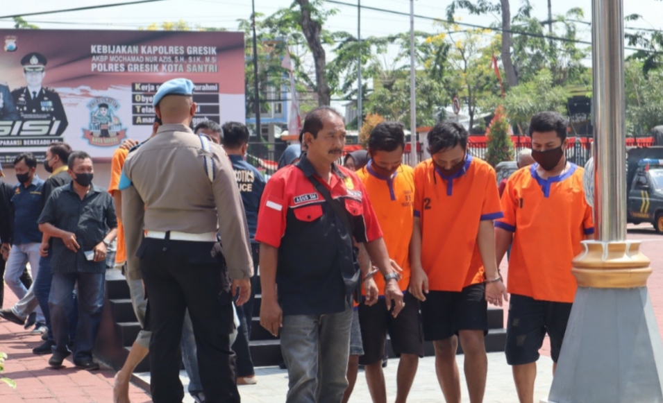 Kanit Reskrim Polsek Menganti, Aiptu Agus Margono,SH